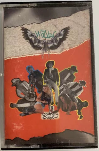 The Wolves "Country Rules"-Cassette Tapes-UnDigable Digs