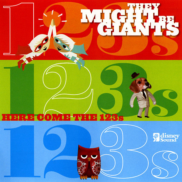 They Might Be Giants "Here Come The 123s" (CD+DVD)-CDs-UnDigable Digs