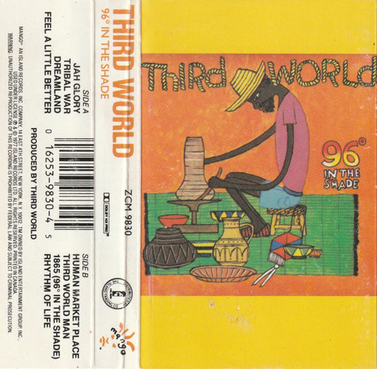 Third World "96° In The Shade"-Cassette Tapes-UnDigable Digs