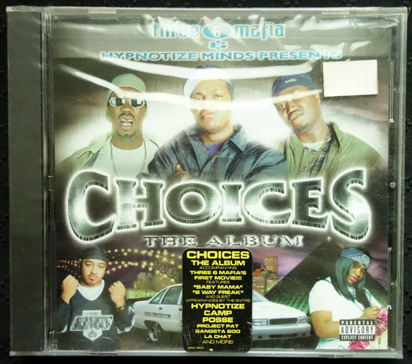 Three 6 Mafia "Choices: The Album" (Soundtrack) (CD)-CDs-UnDigable Digs