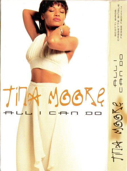 Tina Moore "All I Can Do" (Single)-Cassette Tapes-UnDigable Digs