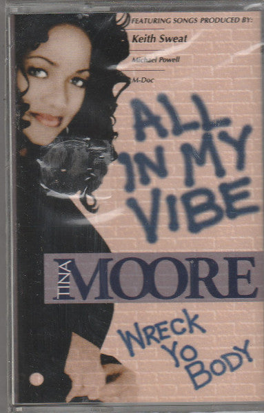 Tina Moore "All In My Vibe"-Cassette Tapes-UnDigable Digs