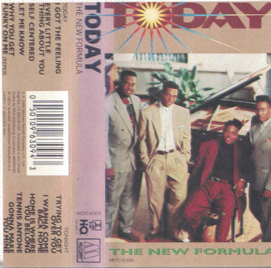 Today "The New Formula"-Cassette Tapes-UnDigable Digs