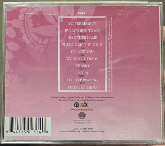 Todd Dulaney "Pulling Me Through" (CD) (Alt Artwork)-CDs-UnDigable Digs
