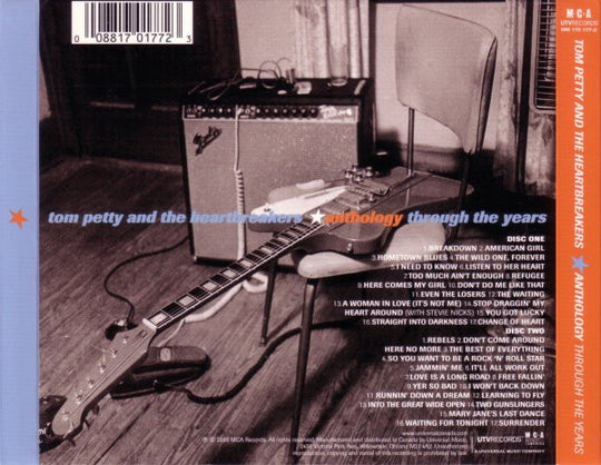 Tom Petty And The Heartbreakers "Anthology: Through The Years" (2xCD)-CDs-UnDigable Digs