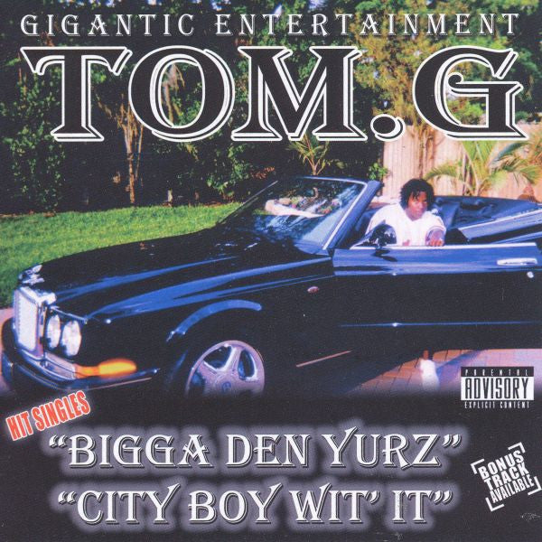 Tom.G "Bigga Den Yurz / City Boy Wit' It" (CD Maxi-Single)-CDs-UnDigable Digs