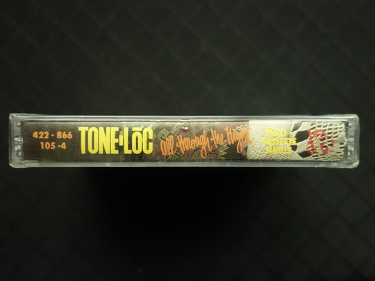 Tone Loc "All Through The Night"-Cassette Tapes-UnDigable Digs
