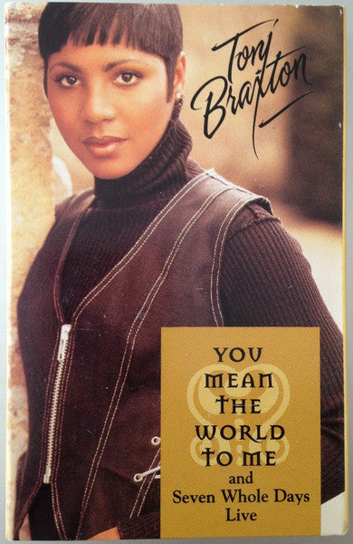 Toni Braxton "You Mean The World To Me" (Single)-Cassette Tapes-UnDigable Digs