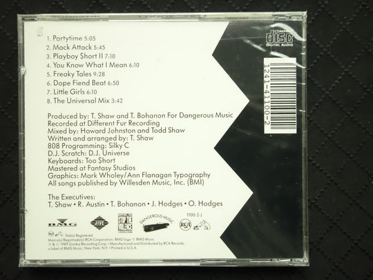 Too $hort "Born To Mack" (CD)-CDs-UnDigable Digs