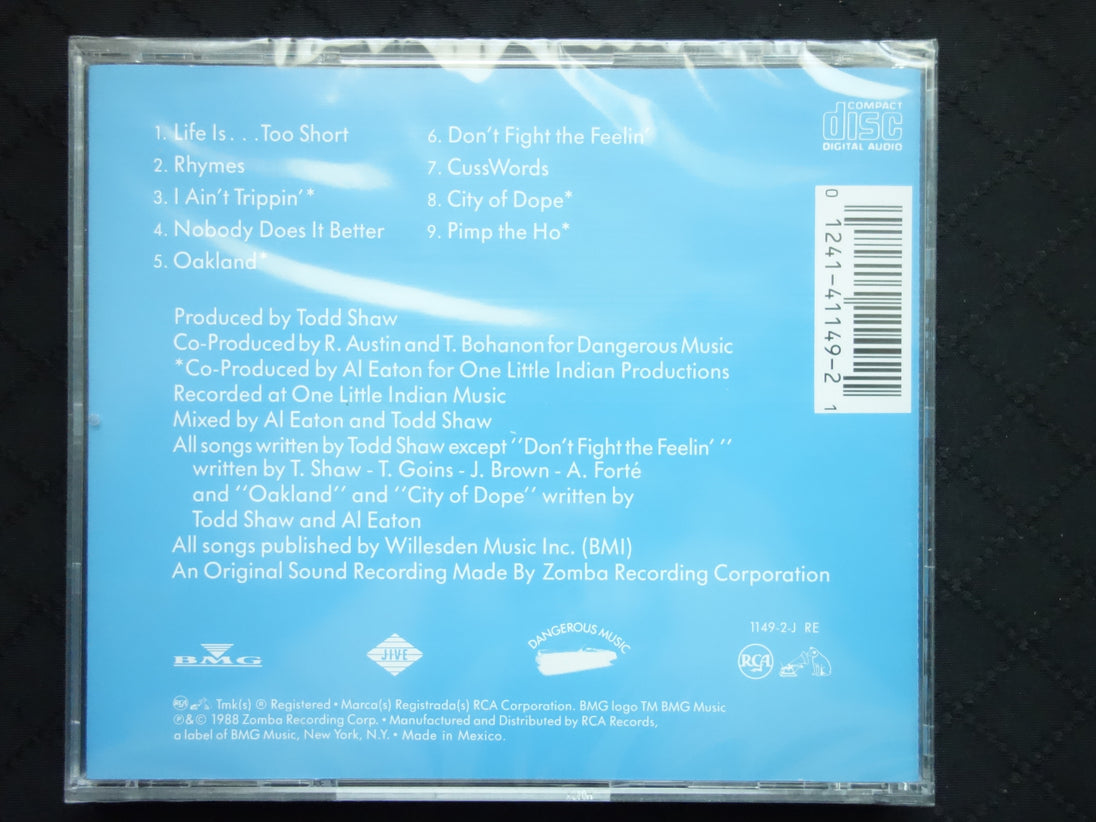 Too $hort "Life Is... Too $hort" (CD)-CDs-UnDigable Digs