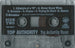 Top Authority "Top Authority Uncut"-Cassette Tapes-UnDigable Digs