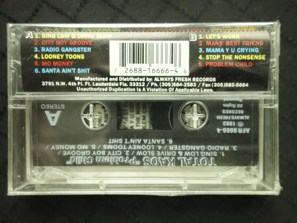 Total Kaos "Problem Child"-Cassette Tapes-UnDigable Digs