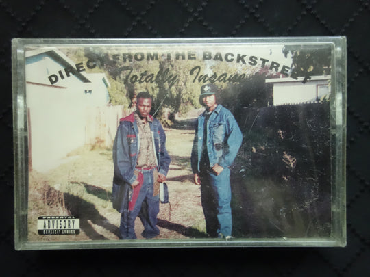 Totally Insane "Direct From The Backstreet"-Cassette Tapes-UnDigable Digs