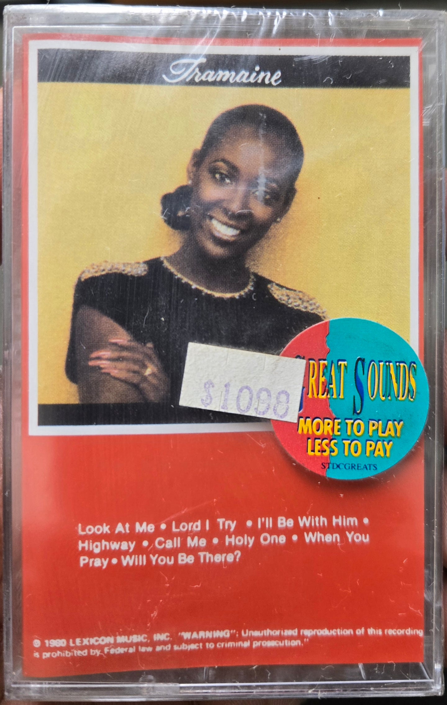 Tramaine Hawkins "Tramaine"-Cassette Tapes-UnDigable Digs