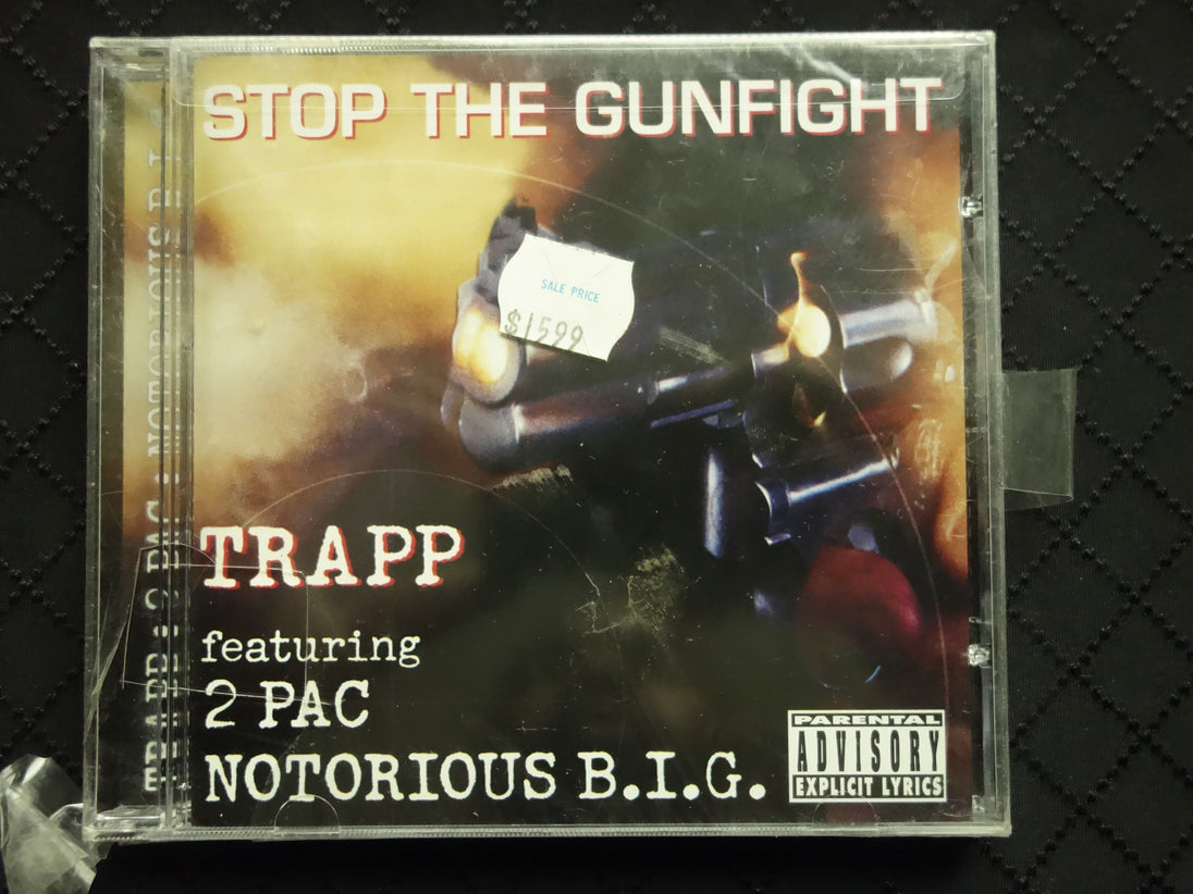 Trapp featuring 2 Pac and Notorious B.I.G. "Stop The Gunfight" (CD)-CDs-UnDigable Digs