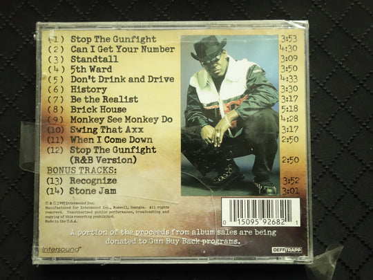 Trapp featuring 2 Pac and Notorious B.I.G. "Stop The Gunfight" (CD)-CDs-UnDigable Digs