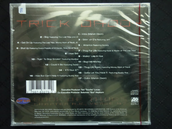 Trick Daddy "Book Of Thugs: Chapter AK Verse 47" (CD)-CDs-UnDigable Digs