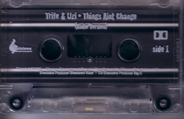 Trife & Uzi "Things Ain't Change" (Single)-Cassette Tapes-UnDigable Digs
