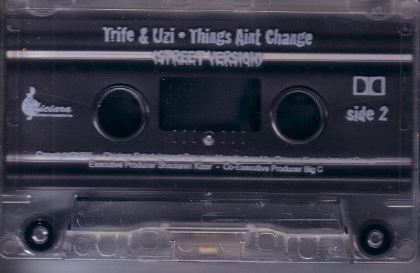 Trife & Uzi "Things Ain't Change" (Single)-Cassette Tapes-UnDigable Digs