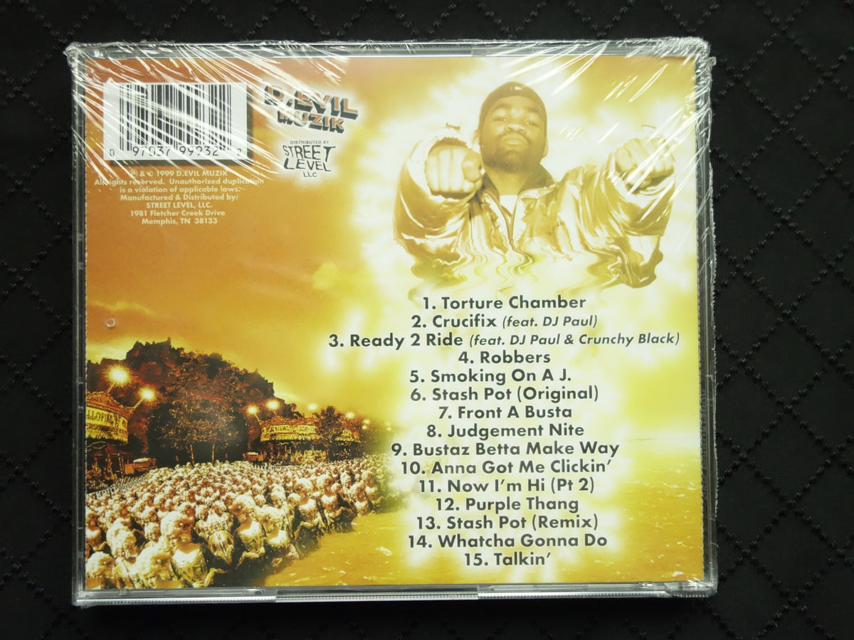 Triple Six Mafia Presents… Koopsta Knicca "Da Devil's Playground: Underground Solo" (CD) (RE)-CDs-UnDigable Digs