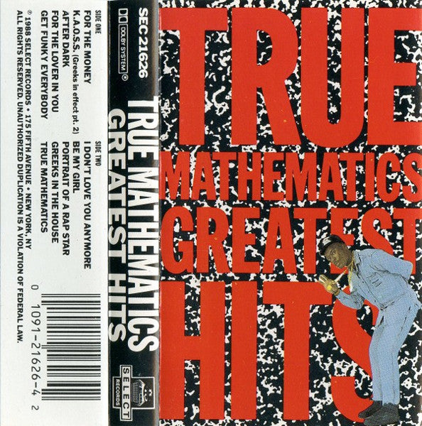 True Mathematics "Greatest Hits"-Cassette Tapes-UnDigable Digs