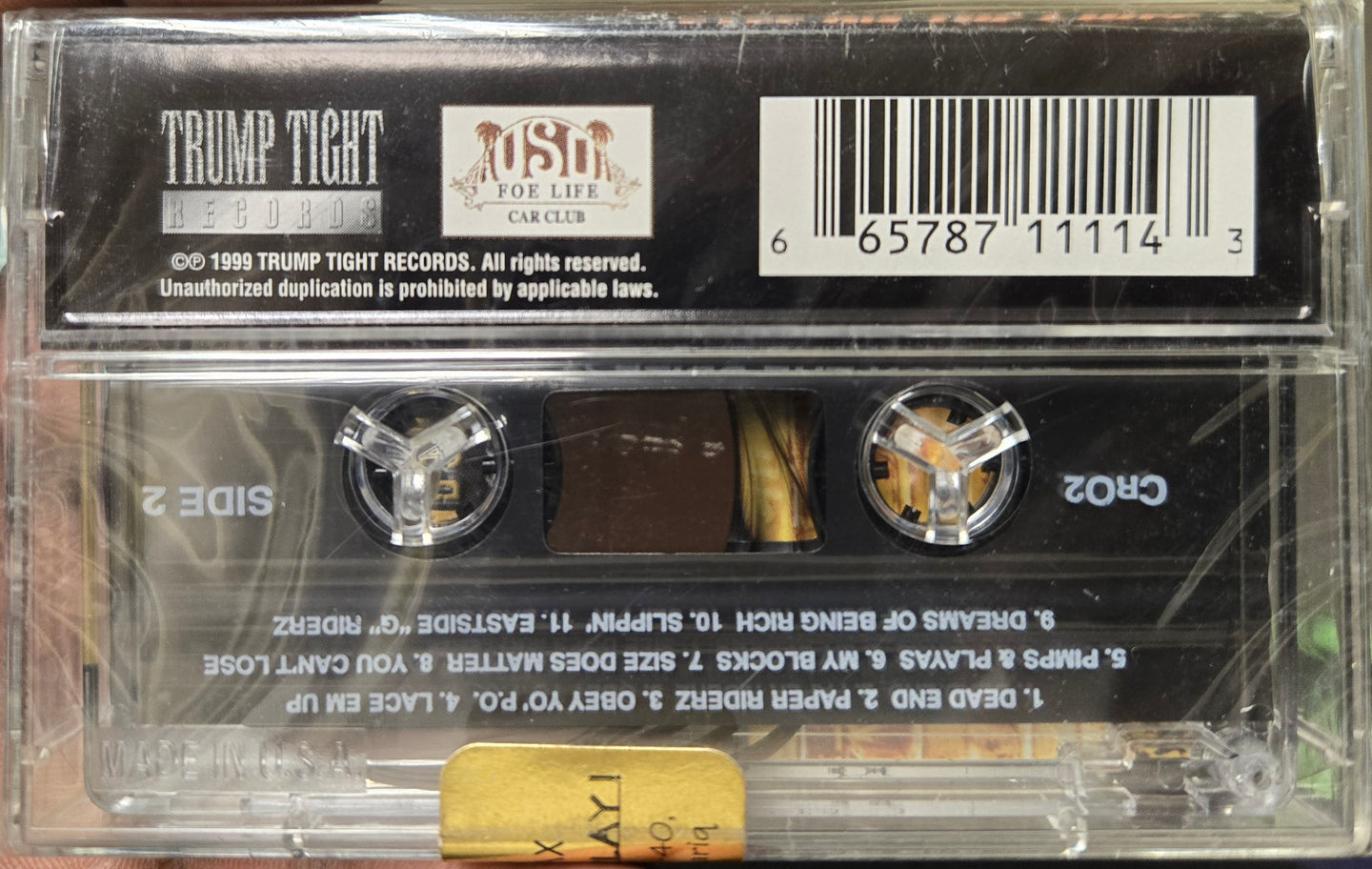 Trump Tight Records Presents: Keep Yo' Eyez On The Prize (The Movie Soundtrack)-Cassette Tapes-UnDigable Digs