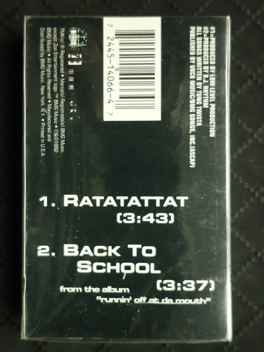 Tung Twista "Ratatattat/ Back To School" (Single)-Cassette Tapes-UnDigable Digs