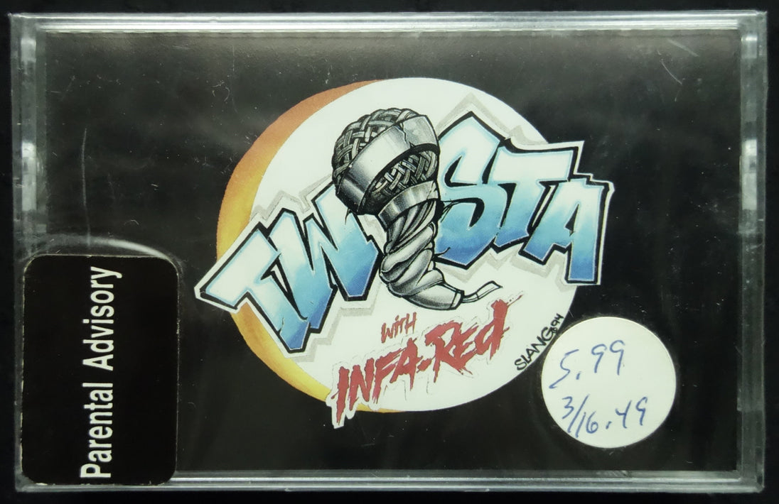 Tung Twista With Infa-Red "Return Of Da Rat-Ta-Tat / Suicide" (Single)-Cassette Tapes-UnDigable Digs