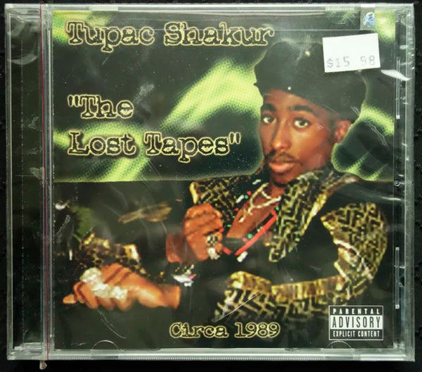 Tupac Shakur "The Lost Tapes" (CD)-CDs-UnDigable Digs