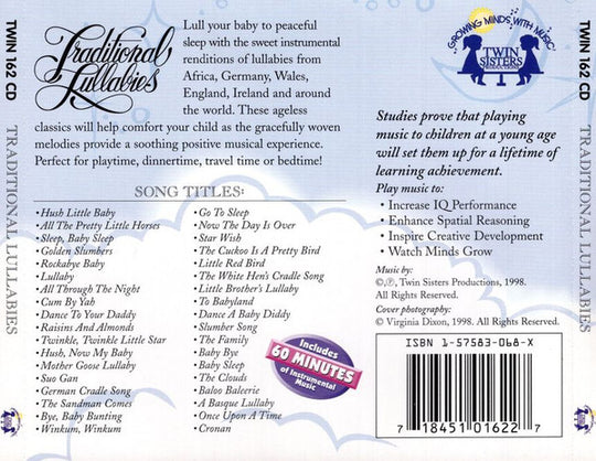 Twin Sisters "Traditional Lullabies" (CD)-CDs-UnDigable Digs