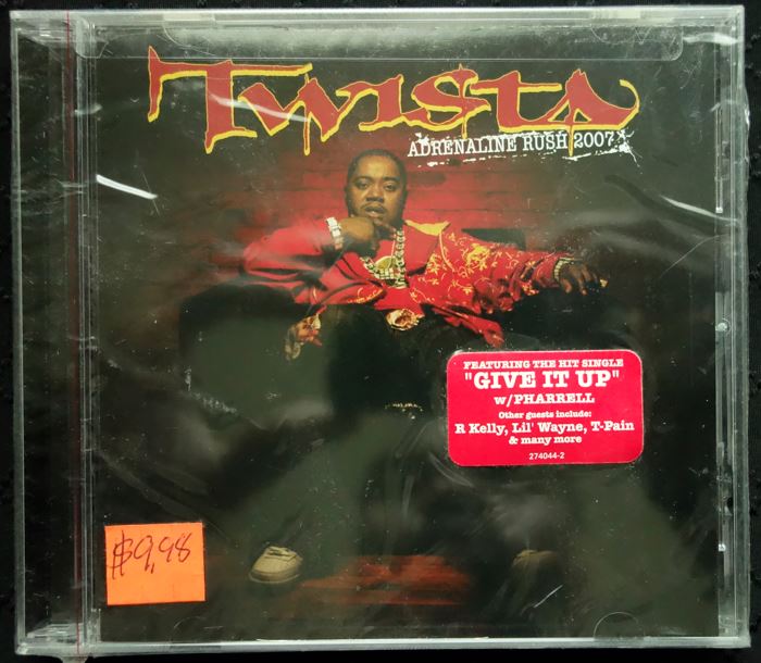 Twista "Adrenaline Ruse 2007" (Clean/Edited Version) (CD)-CDs-UnDigable Digs