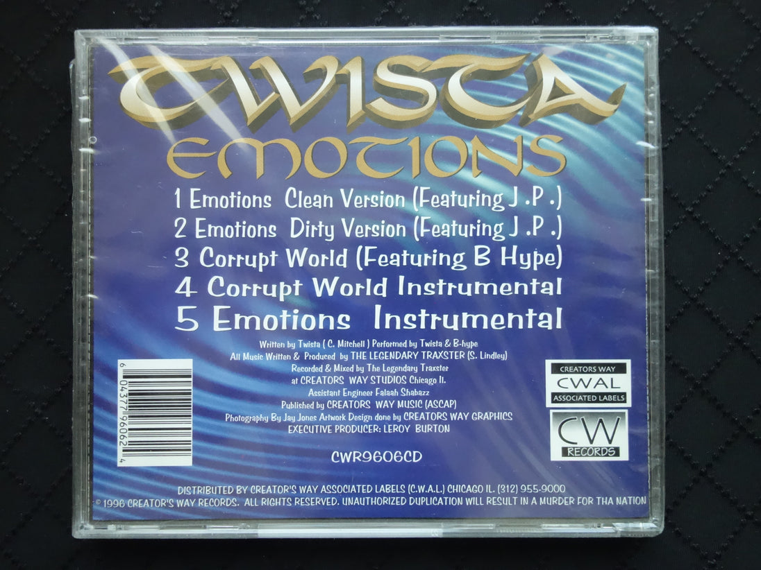 Twista "Emotions" (CD Single)-CDs-UnDigable Digs