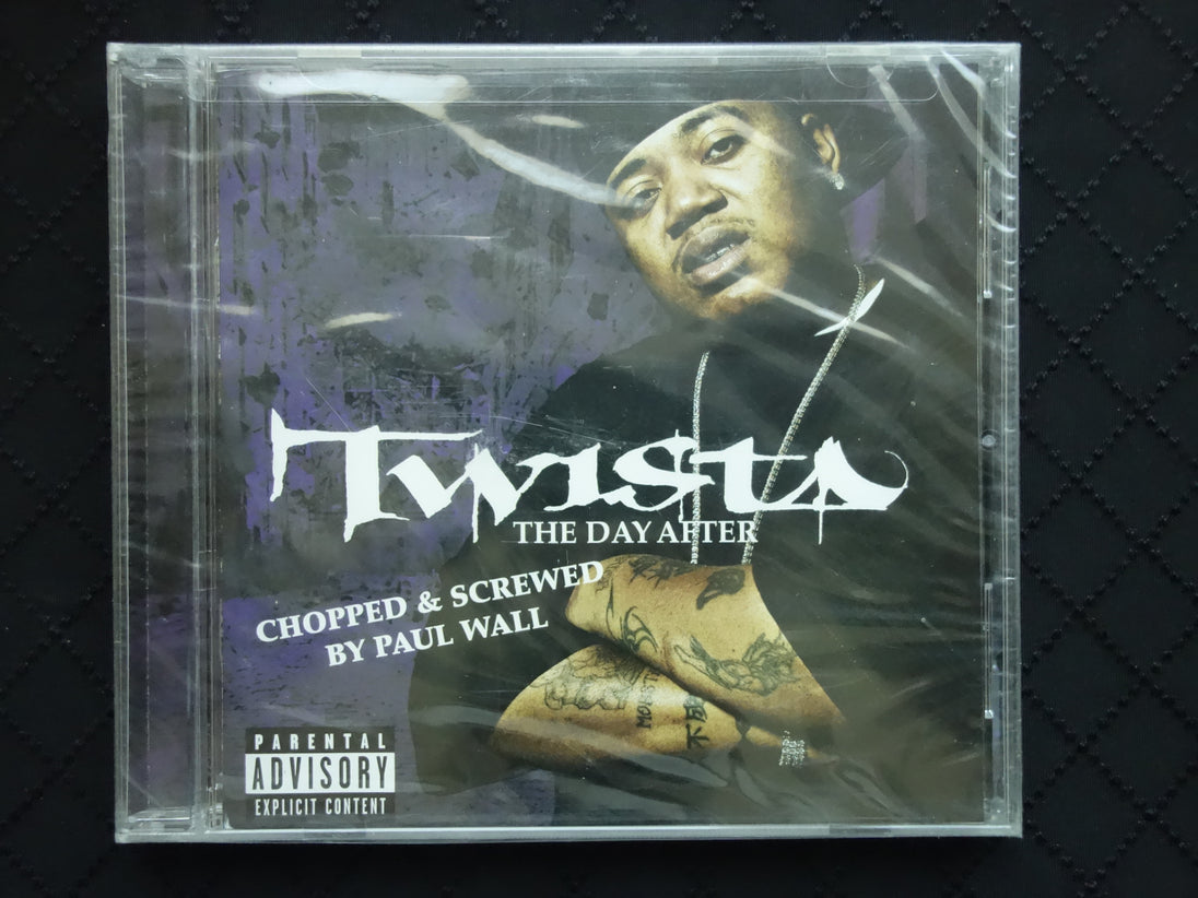 Twista "The Day After" (Chopped & Screwed By: Paul Wall) (CD)-CDs-UnDigable Digs
