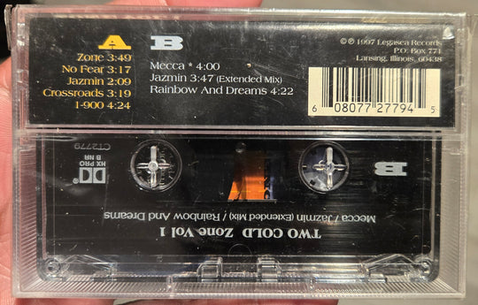 Two Cold "Zone Vol 1"-Cassette Tapes-UnDigable Digs