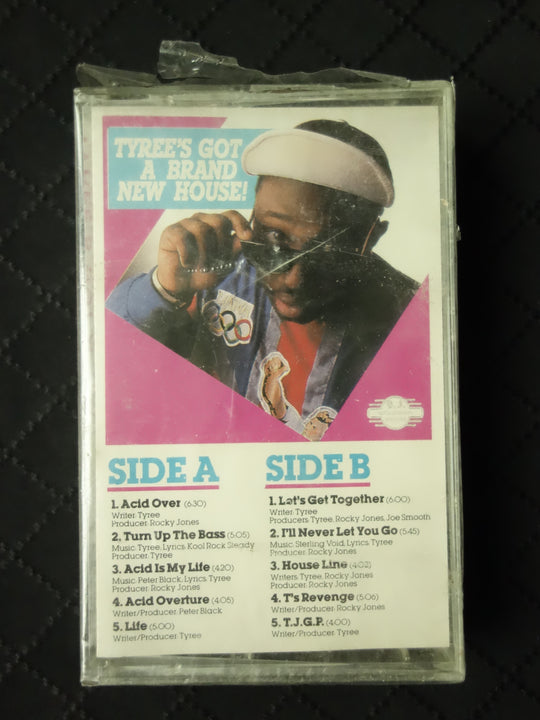 Tyree "Tyree's Got A Brand New House"-Cassette Tapes-UnDigable Digs