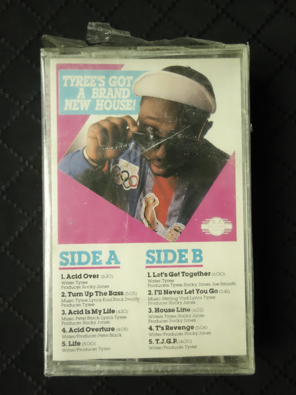 Tyree "Tyree's Got A Brand New House"-Cassette Tapes-UnDigable Digs