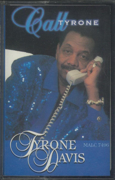 Tyrone Davis "Call Tyrone"-Cassette Tapes-UnDigable Digs