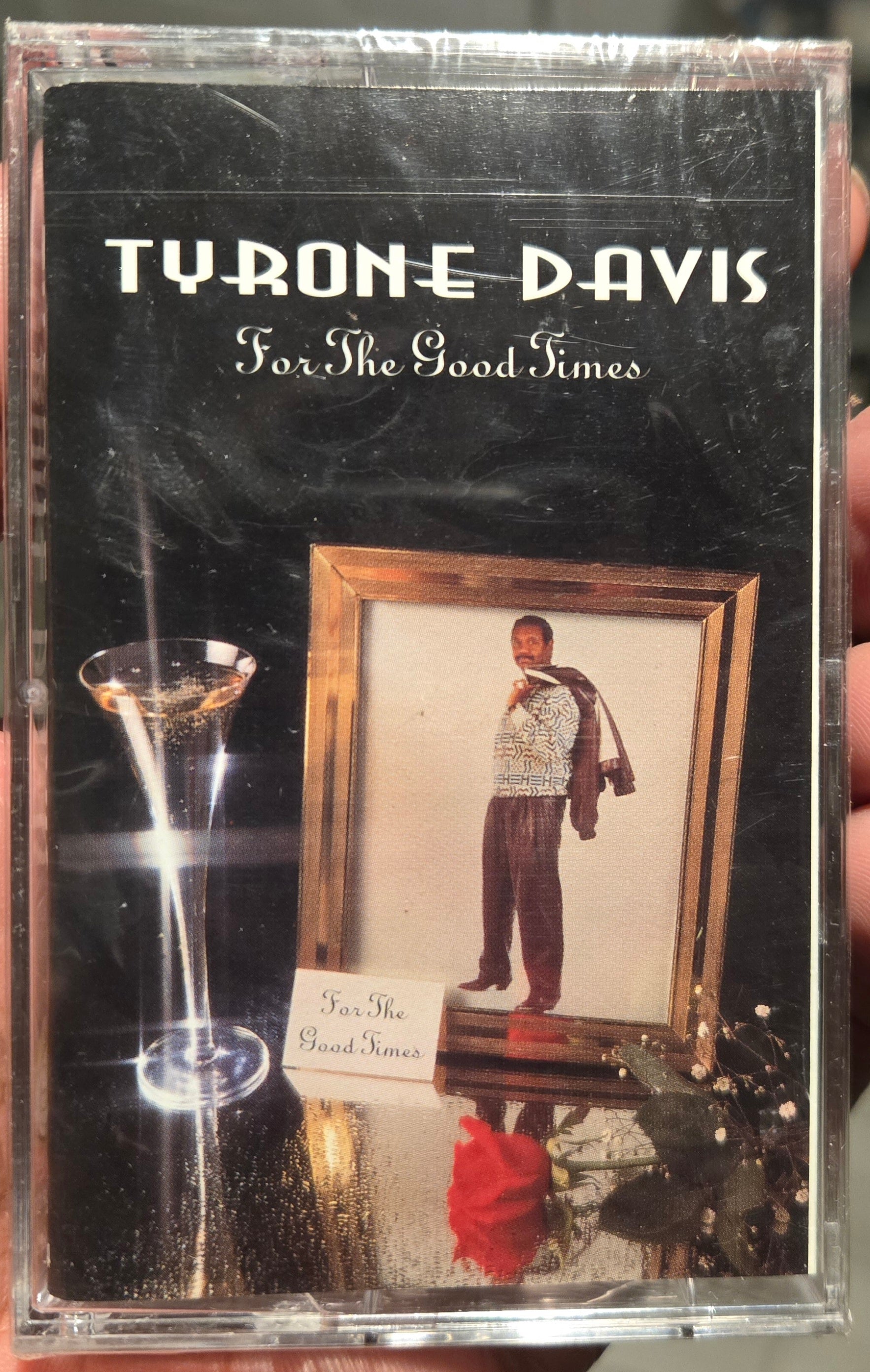 Tyrone Davis "For The Good Times"-Cassette Tapes-UnDigable Digs
