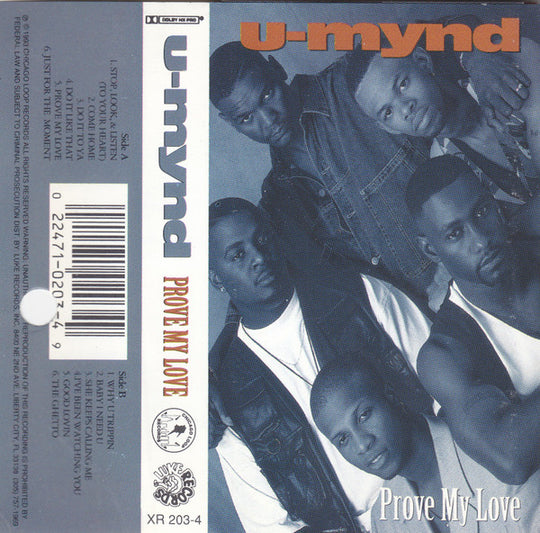 U-Mynd "Prove My Love"-Cassette Tapes-UnDigable Digs