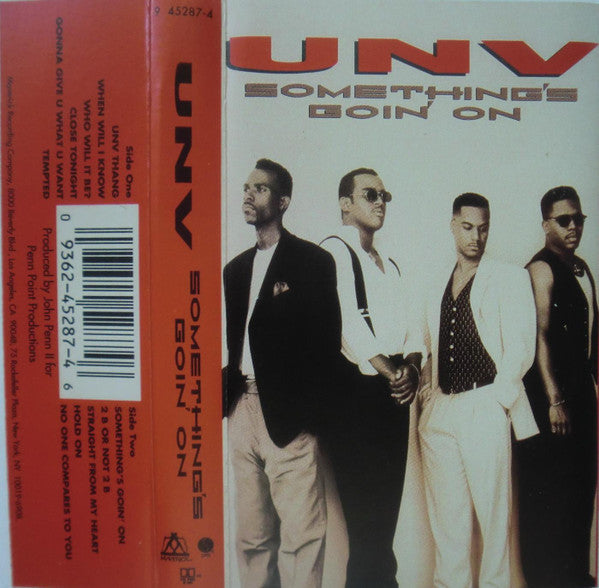 UNV "Something's Goin' On"-Cassette Tapes-UnDigable Digs
