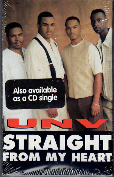 UNV "Straight From My Heart"-Cassette Tapes-UnDigable Digs