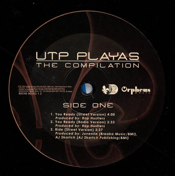 UTP Playas "The Compilation" (12" Single)-Vinyl Records-UnDigable Digs