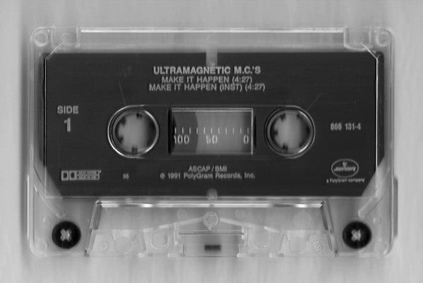 Ultramagnetic MC's "Make It Happen / Chorus Line Pt. 2" (Maxi-Single)-Cassette Tapes-UnDigable Digs