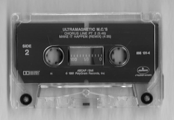 Ultramagnetic MC's "Make It Happen / Chorus Line Pt. 2" (Maxi-Single)-Cassette Tapes-UnDigable Digs