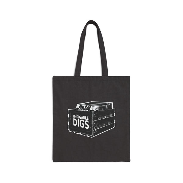 UnDigable Digs Cotton Canvas Tote Bag - Logo On Both Sides-UnDigable Digs