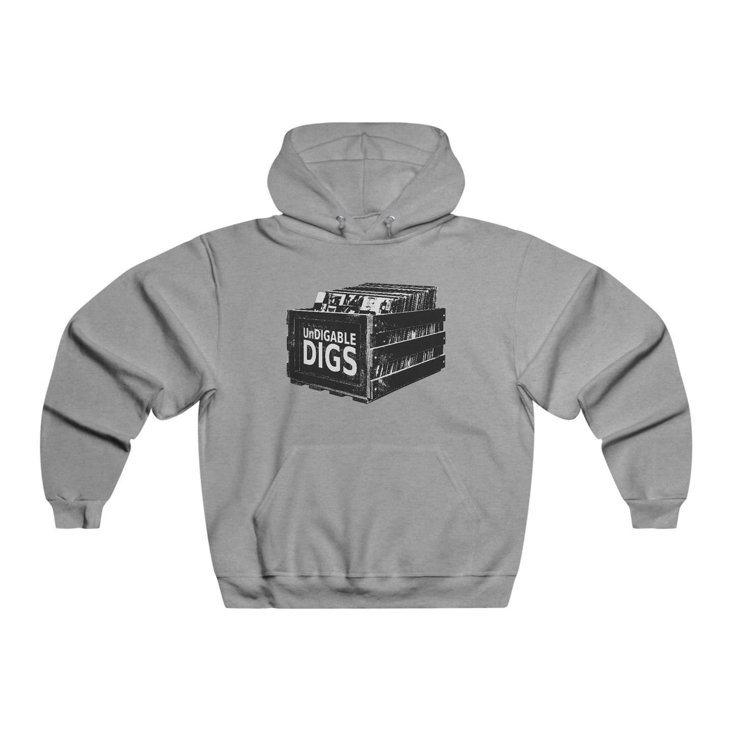 UnDigable Digs Men's NUBLEND® Hooded Sweatshirt-Hoodie-UnDigable Digs