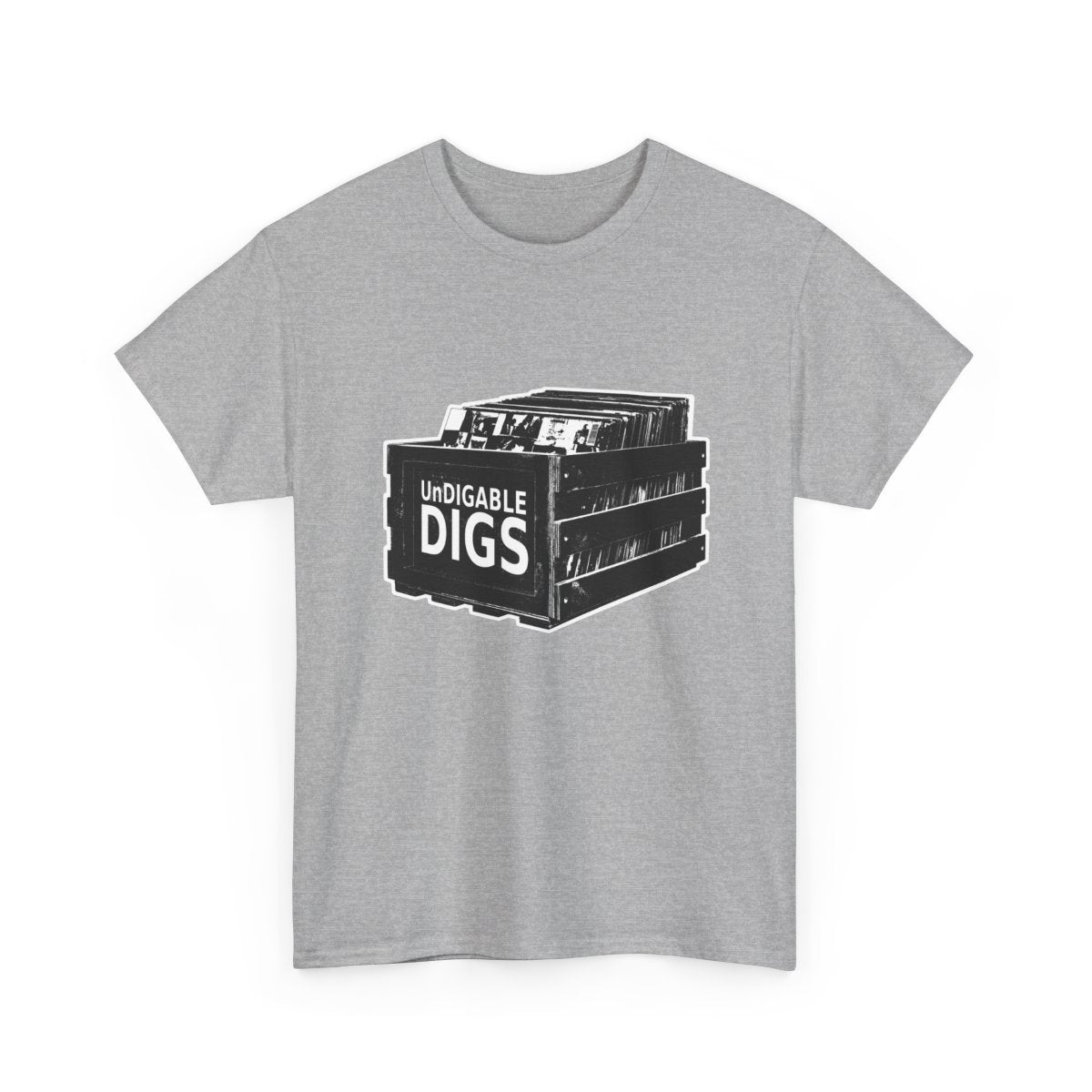UnDigable Digs Unisex Heavy Cotton Crew Neck Tee-UnDigable Digs