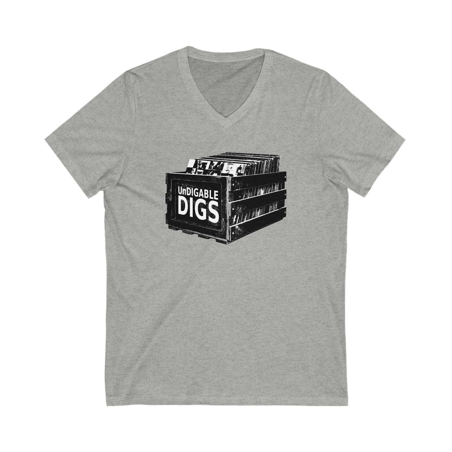 UnDigable Digs Unisex Jersey Short Sleeve V-Neck Tee-V-neck-UnDigable Digs