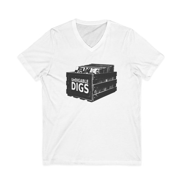 UnDigable Digs Unisex Jersey Short Sleeve V-Neck Tee-UnDigable Digs