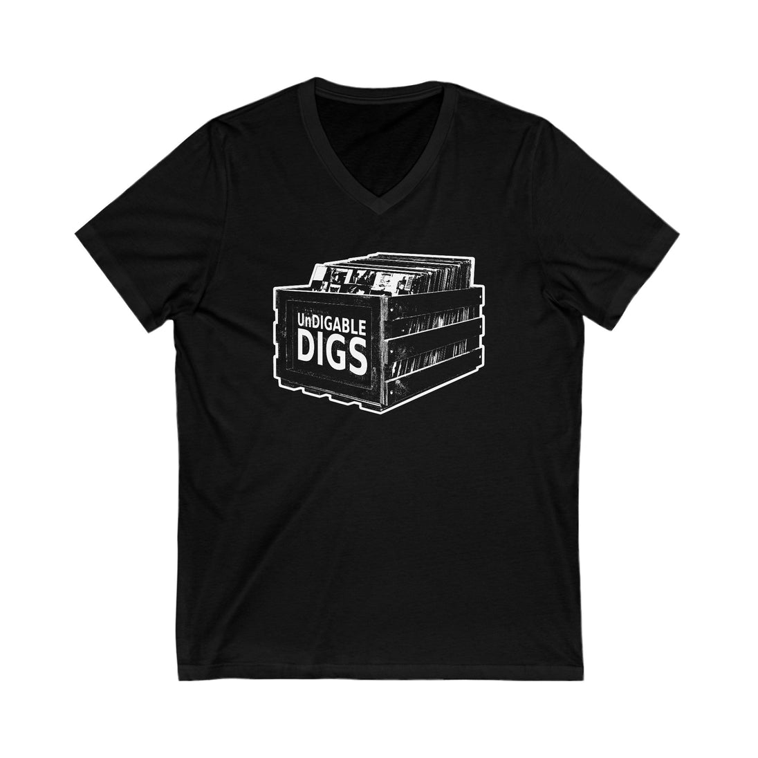 UnDigable Digs Unisex Jersey Short Sleeve V-Neck Tee-V-neck-UnDigable Digs